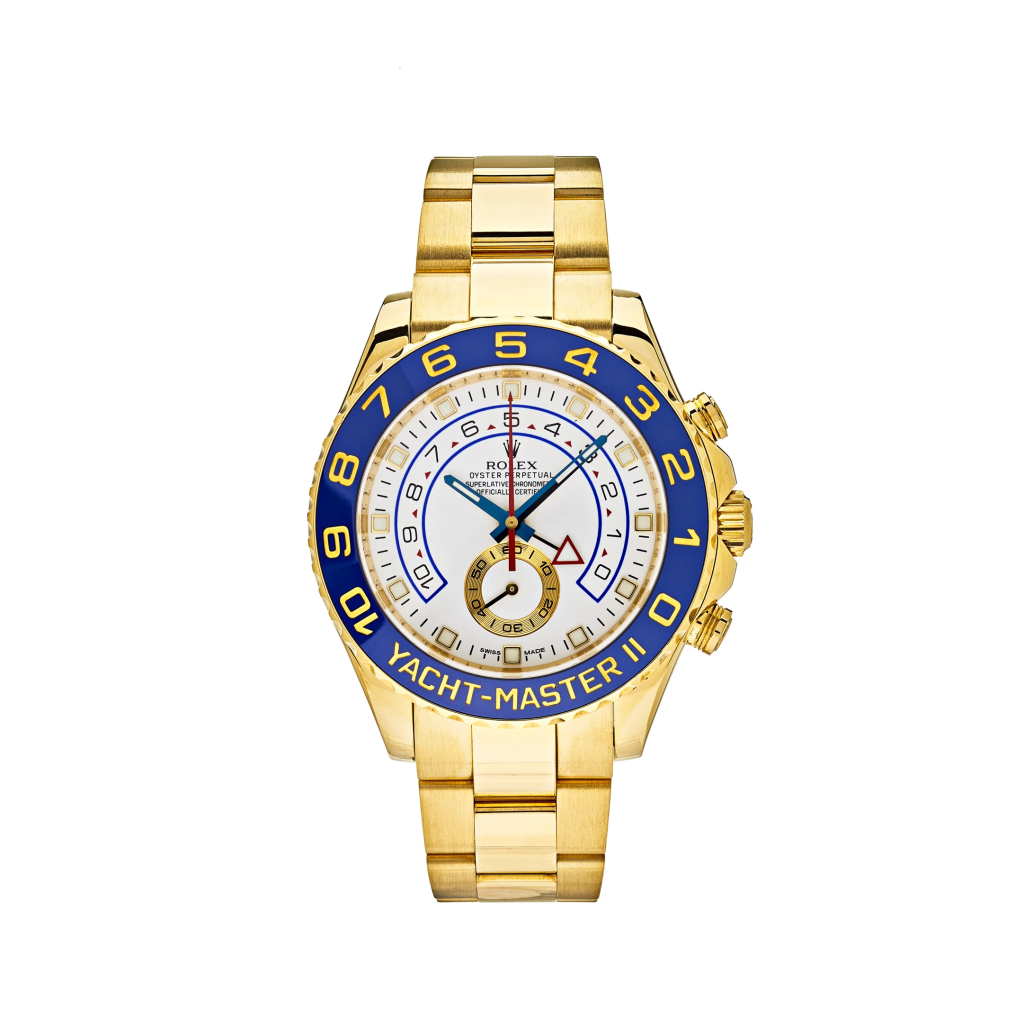 Yacht-Master II Full Gold 44mm White Dial - 116688