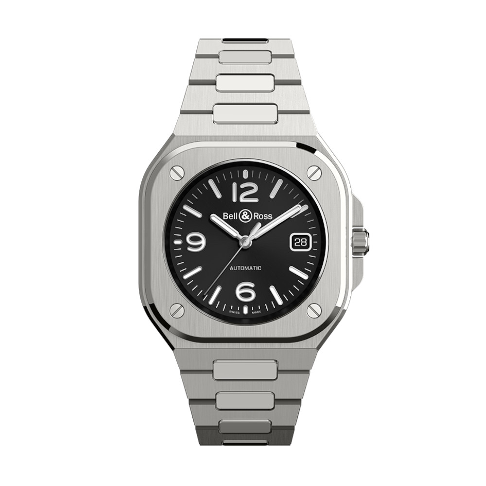 Bell & Ross BR 05 40mm Black Steel Automatic Dial - BR05A-BL-ST/SST