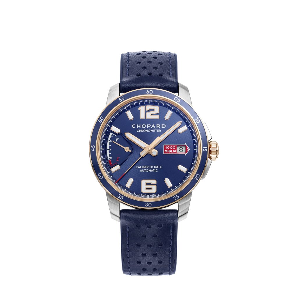 Chopard Mille Miglia GTS Azzurro Power Control 43mm Ethical Rose Gold - 168566-6002