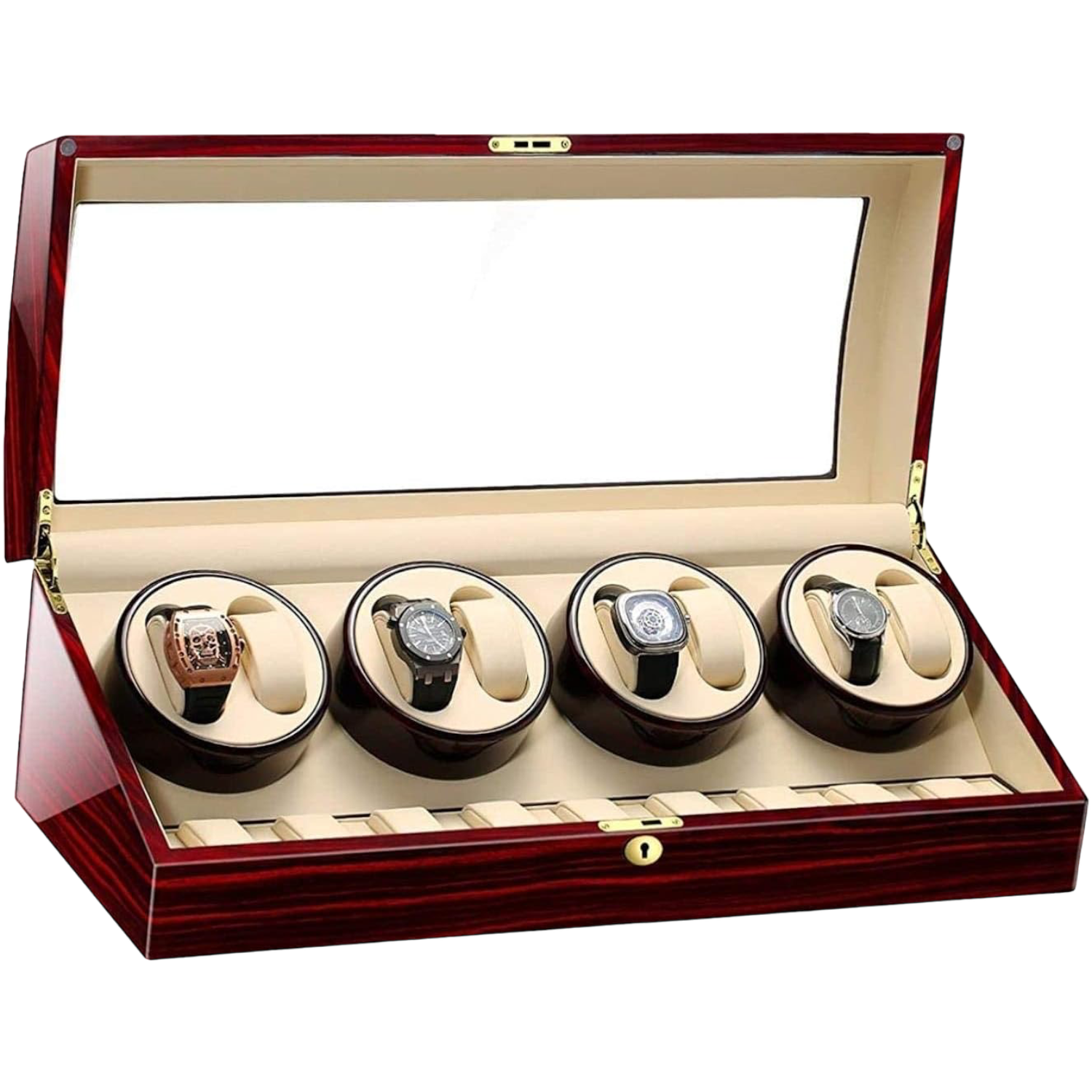 Automatic Watch Winder 8 Slot + 10 Compartment