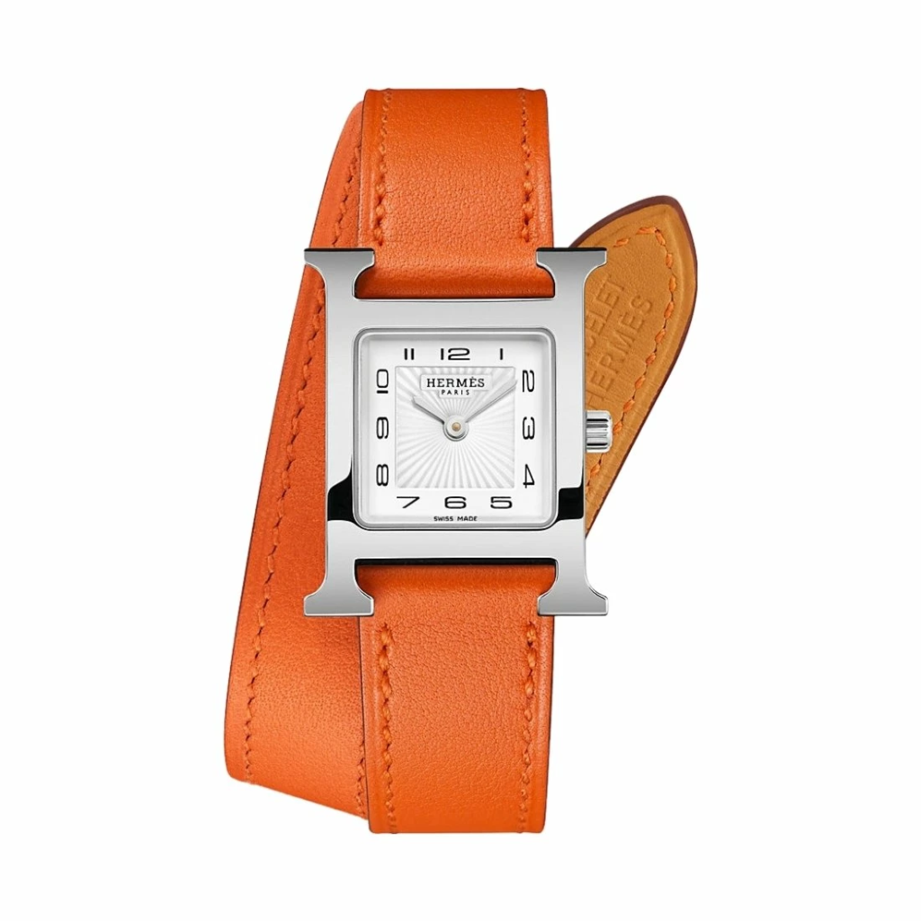 Hermes Hours Petite 37mm Automatic White Dial - HH2.510.130