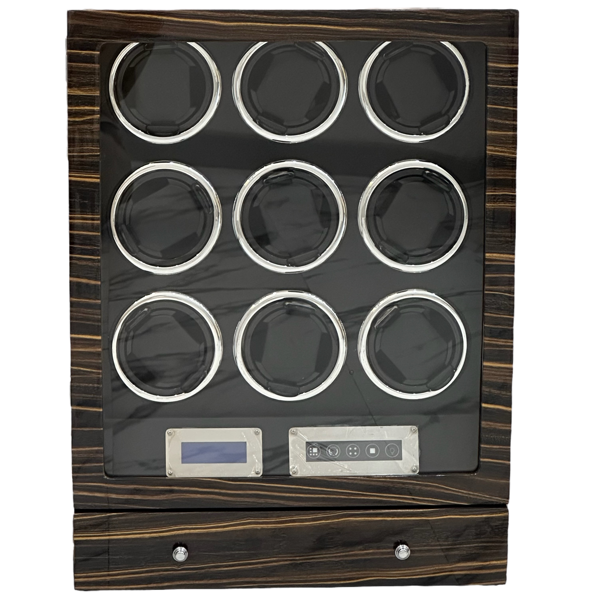 Automatic Watch Winder Standing 9 Slot - Touch Screen