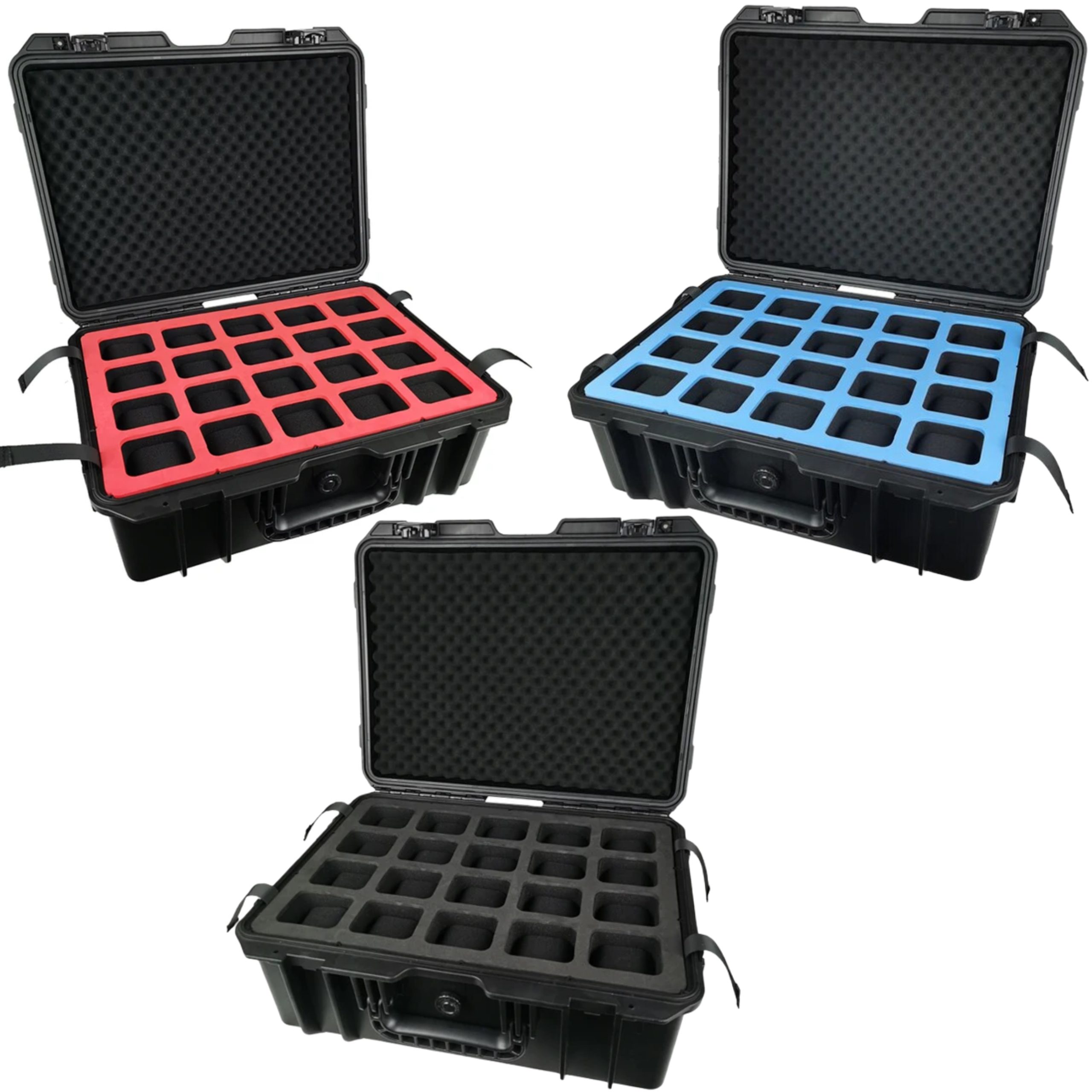 Watch Box Case Plastic Waterproof 40 Slot