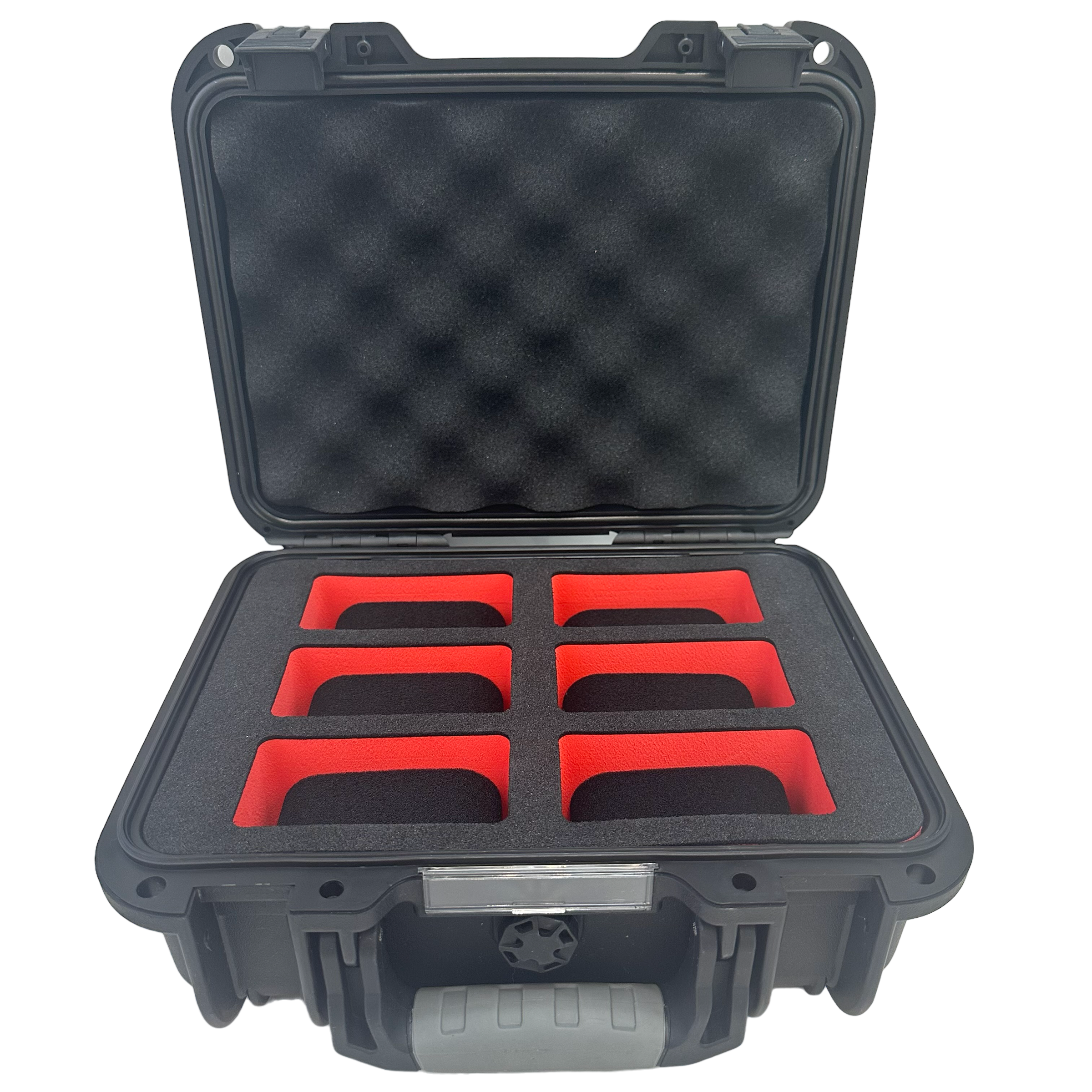 Watch Box Case Plastic Waterproof 6 Slot