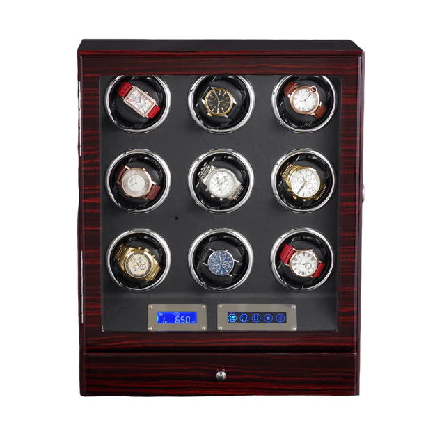 Automatic Watch Winder Standing 9 Slot