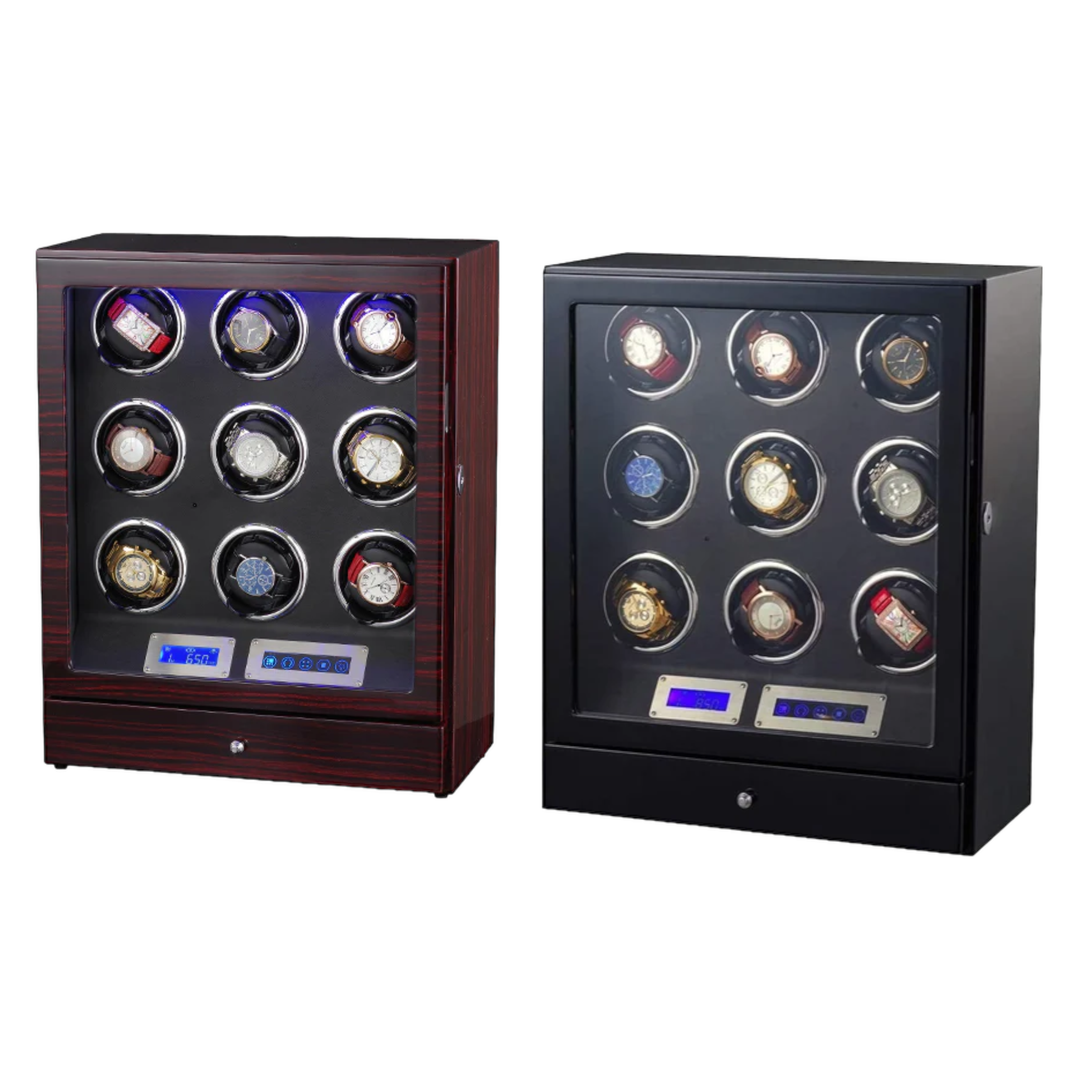 Automatic Watch Winder Standing 9 Slot
